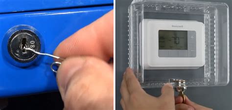 How To Open A Thermostat Lock Box
