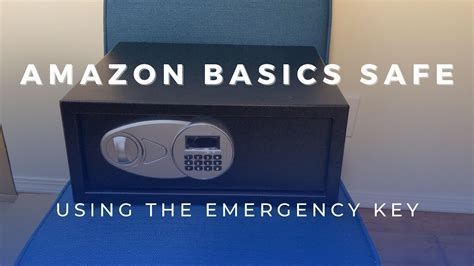 How To Open Amazon Safe With Key