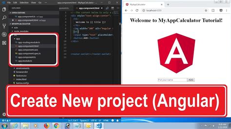 how to open angular project in visual studio