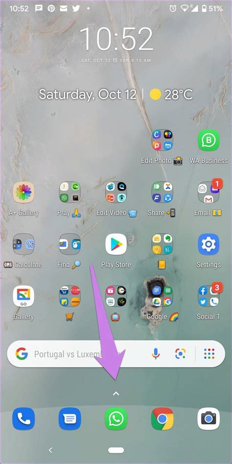 how to open app drawer