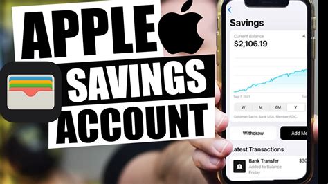 how to open apple pay savings account