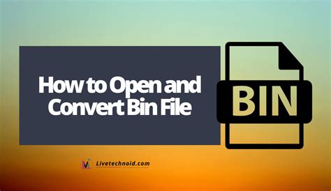 How To Open Bin File In Windows Xp