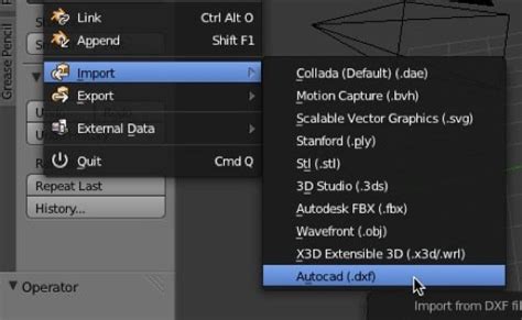How To Open Blender File In Autocad