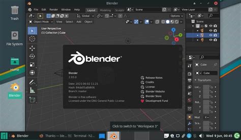 How To Open Blender In Linux