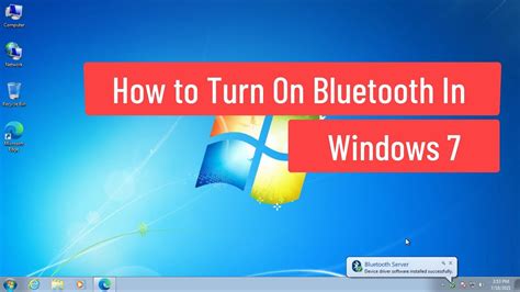 how to open bluetooth on laptop windows 7