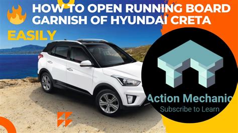 how to open boot of creta from inside