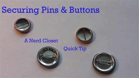 how to open button pins