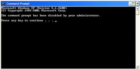 how to open command prompt as administrator windows xp