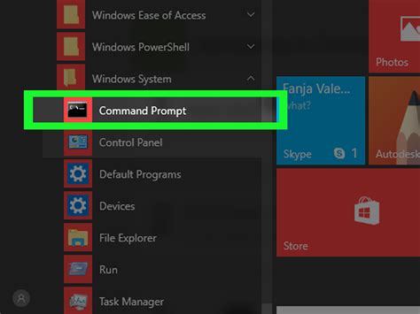 how to open command prompt in laptop