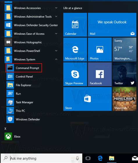 how to open command prompt on startup