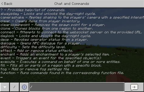 how to open commands in minecraft ps4