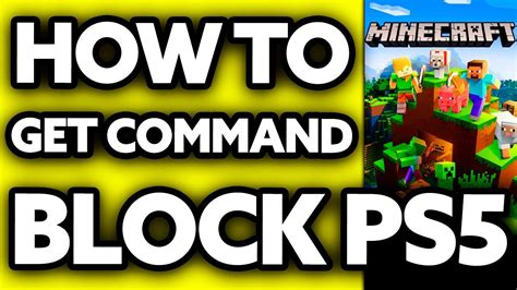 how to open commands in minecraft ps5
