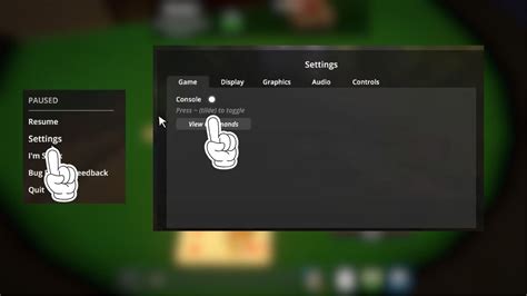how to open console in schedule 1