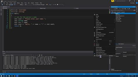 how to open console in visual studio code