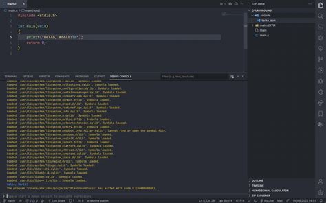 how to open console in vs code mac