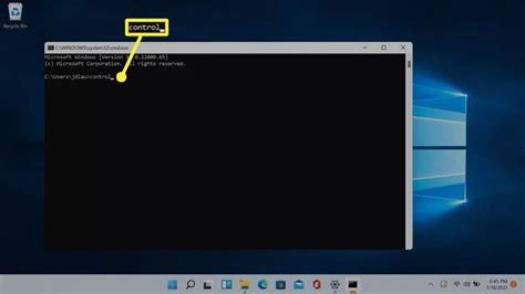 How To Open Control Panel Through Command Prompt