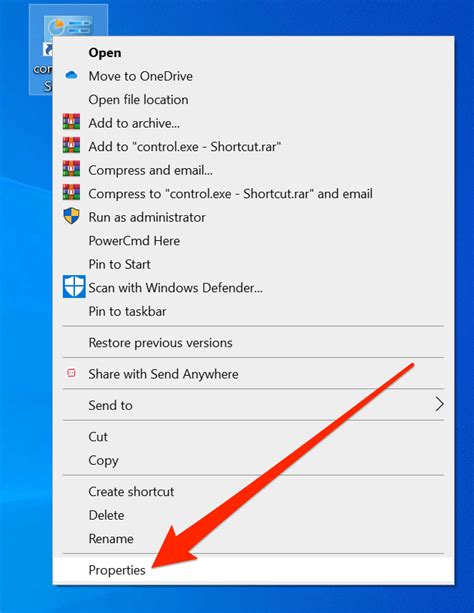 How To Open Control Panel Using Shortcut