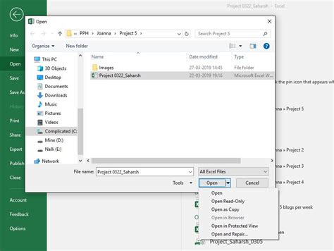 how to open corrupted excel file on mac