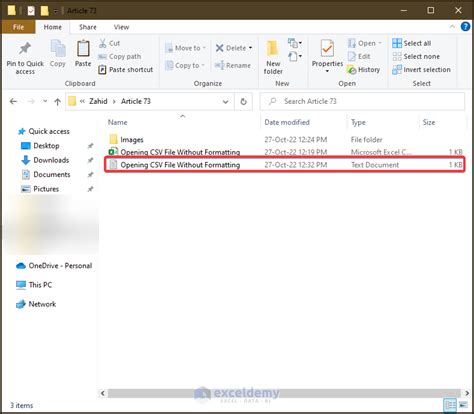 how to open csv file in excel without changing format