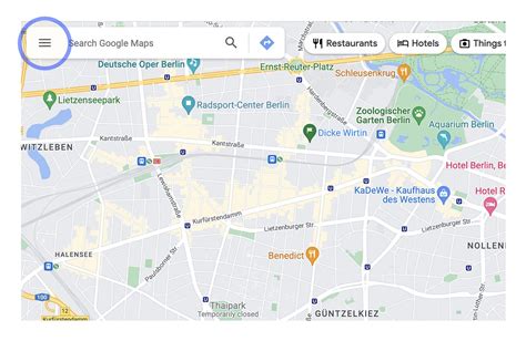 how to open custom maps in google maps