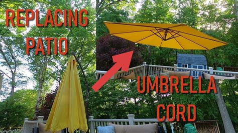 How To Open Deck Umbrella