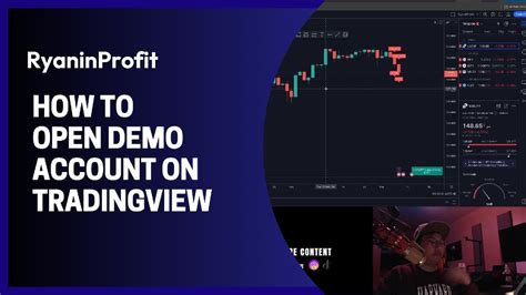 how to open demo account on tradingview