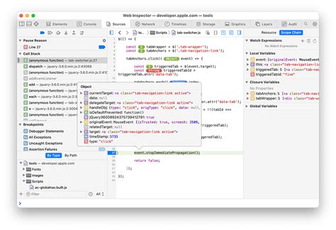 how to open developer console on mac