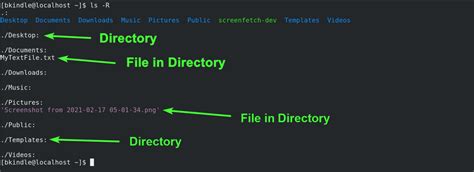 how to open directory in cmd linux