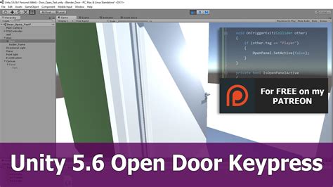 How To Open Door Unity