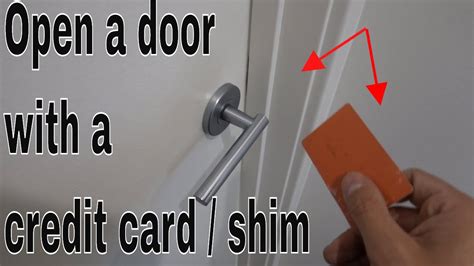 How To Open Door Using Card