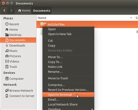 how to open download folder in linux terminal