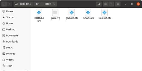 How To Open Efi File In Linux