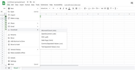 how to open excel spreadsheet in google docs