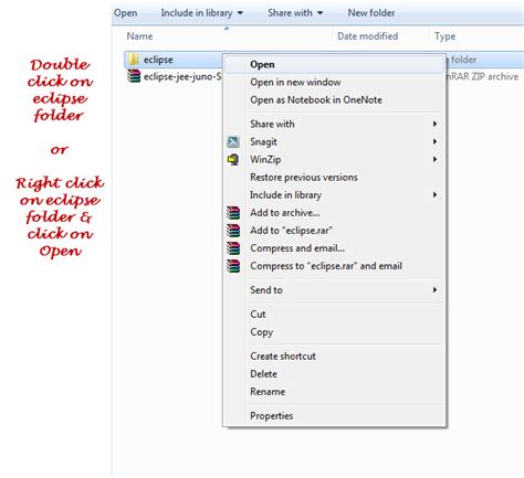 How To Open Folder In Eclipse