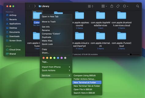 how to open folder in finder from terminal mac