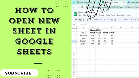 How To Open Google Sheets To A Specific Sheet