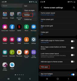 how to open hidden apps in android 14