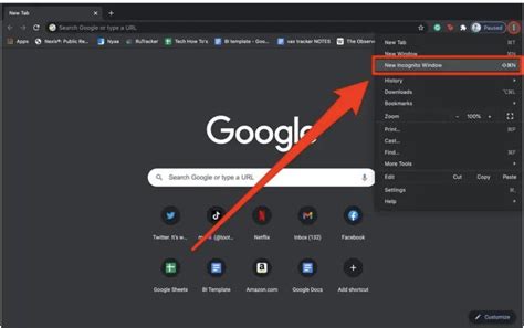 how to open incognito in chrome on mac