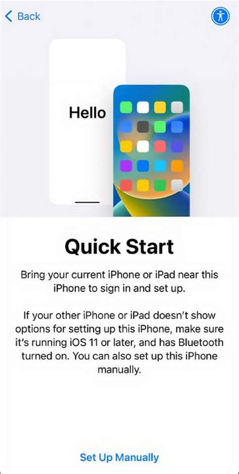 how to open ios setup assistant after setup