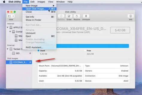 how to open iso file on macbook