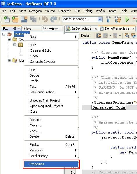 How To Open Jar File In Netbeans