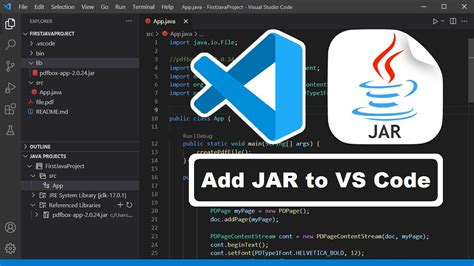 how to open jar file in visual studio code