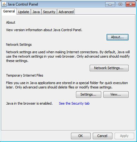 How To Open Java Control Panel As Administrator
