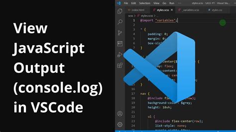 how to open js console in visual studio code