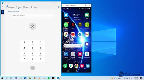 how to open link to windows on android phone