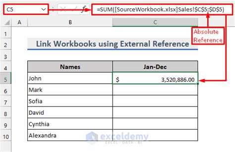 how to open linked workbook in excel