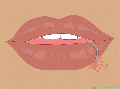 How To Open Lip Piercing