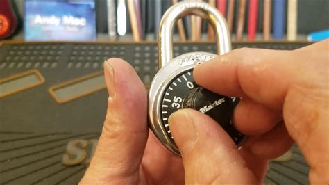 how to open master lock forgot combination without code