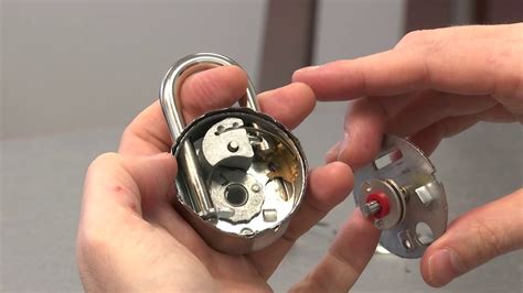 how to open master lock without code