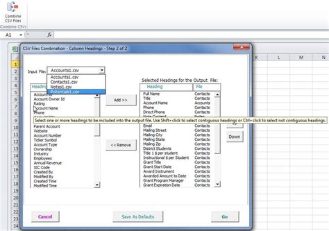 how to open multiple csv files in one excel spreadsheet mac
